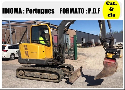 Catalogo De Pecas Escavadeiras Compactas Volvo - Ec45