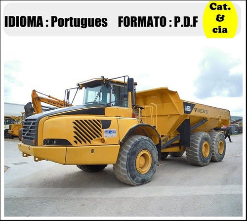Catalogo De Pecas Caminhoes Articulados Volvo - A35d - (em P