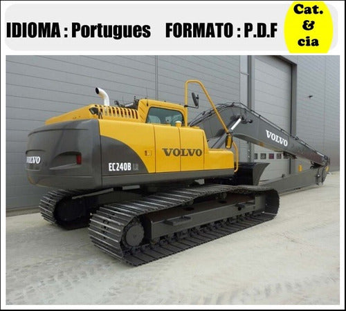 Catalogo De Pecas Escavadeiras Volvo - Ec240b Lr - Pt-br