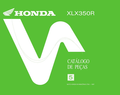 Honda Xlx 350r Catálogo De Peças -