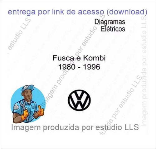 Catálogo Peças Kombi 1975-95 + Diagrama Elétrico Fusca Ko