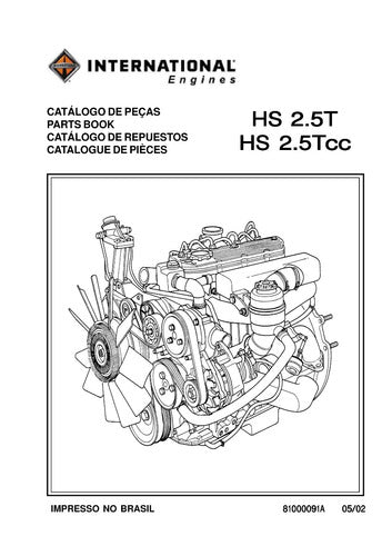 Maxion Catálogo De Peças Motor Hs 2.5 -