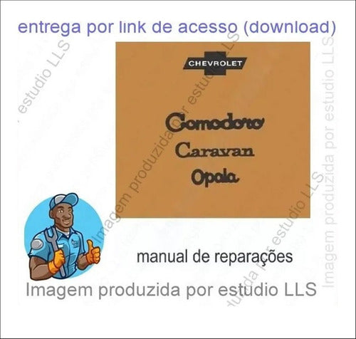 Manual Reparações Mecânica Oficina Serviço Gm Opala 1978