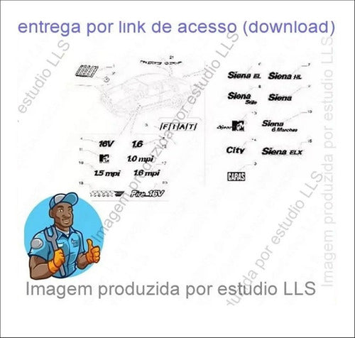 Catálogo Peças Fiat Siena 1.0 1.3 1.5 1.6 1998 - 2000
