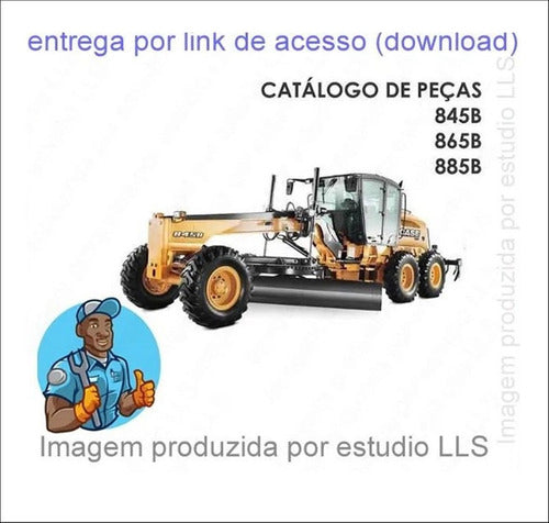 Catálogo Peças Motoniveladoras Case 845b 865b 885b