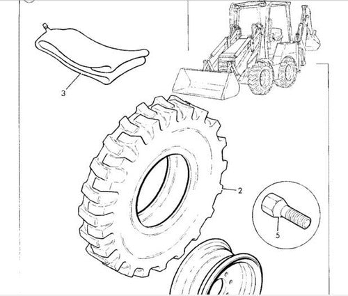 Jcb 1cx - Nacional - Catalogo De Peças