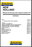 Manual De Serviço Trator New Holland Serie Ts