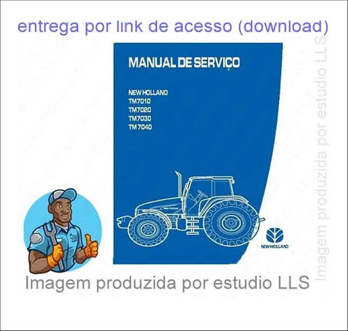 Manual Serviço + Calibração + Operador New Holland Tm G2