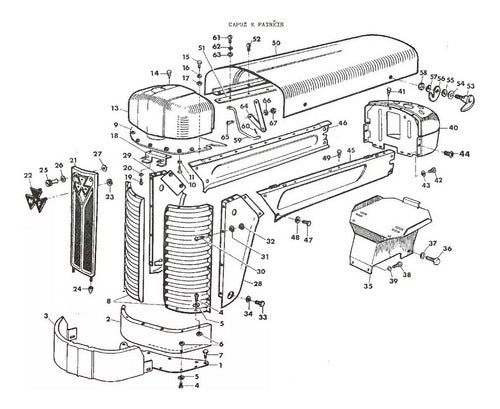Catálogo Peças Tratores Massey Ferguson Mf 50x