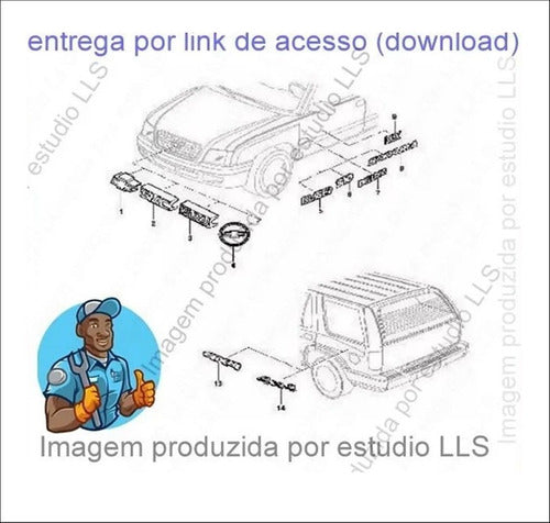Catálogo Peças Gm Chevrolet Blazer 1996 - 2006
