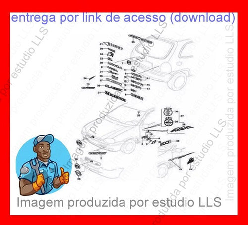 Manual Reparações Serviço Catálogo Peças Gm Corsa Ed. 1