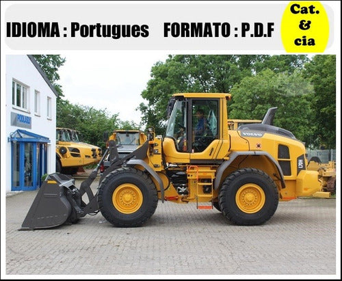 Catalogo De Pecas Pa Carregadeira Volvo - L70h - (em Portugu