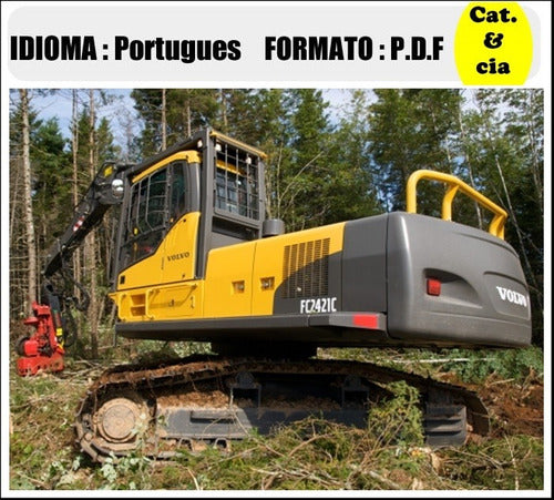 Catalogo De Pecas Escavadeiras Volvo - Fc2421c - Pt-br