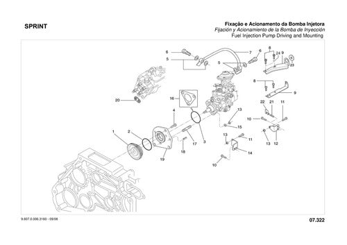 Mwm Catálogo De Peças Motor Sprint 4.07tca -