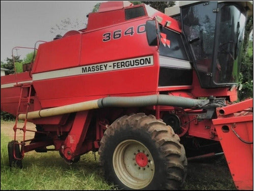 Catálogo De Peças Colheitadeira Massey Ferguson 3640 Mf