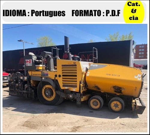 Catalogo De Pecas Pavimentadoras De Rodas Volvo - Pf6170