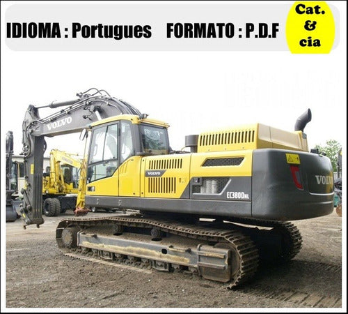 Catalogo De Pecas Escavadeiras Volvo - Ec380d Nl - Pt-br