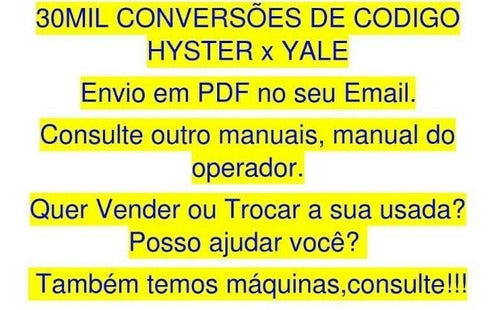 Manual Pecas Paleteira P2.2 (c438) Hyster  ** Pg36