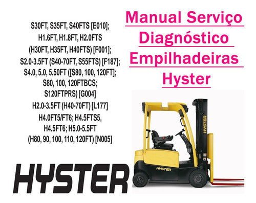 Manual Serviço Diagnóstico Empilhadeiras Hyster 947 Paginas