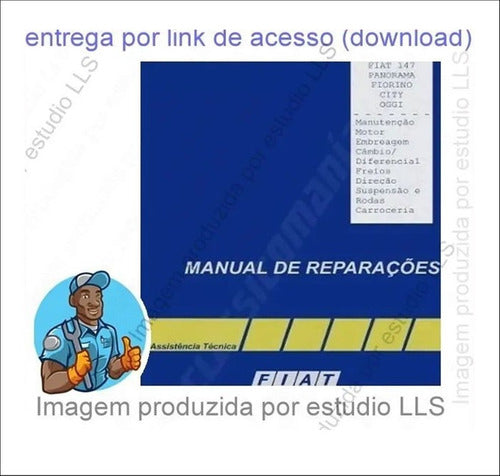 Manual Reparações Mecânica Fiat 147 + Esquema Elétrico