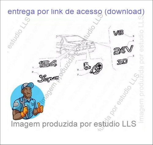 Catálogo Peças Alfa Romeo 164 3.0 V6 12v 1990 - 1992