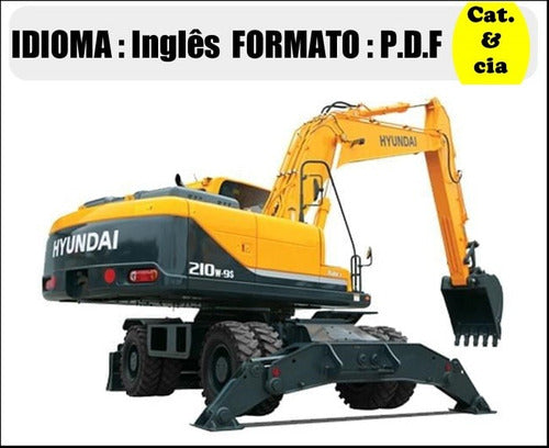 Catalogo De Pecas Escavadeira Hyundai - R210w-9s - (ingles)