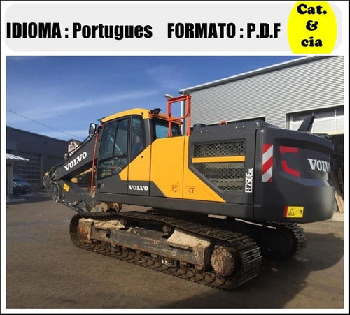 Catalogo De Pecas Escavadeiras Volvo - Ec250e Nl - Pt-br