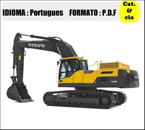 Catalogo De Pecas Escavadeiras Volvo - Ec350d L - Pt-br