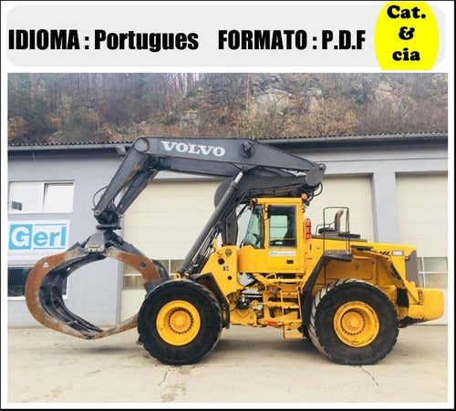 Catalogo De Pecas Carregadeira Volvo - L180d Hl - (em Portug