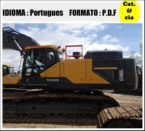 Catalogo De Pecas Escavadeiras Volvo - Ec480e L - Pt-br