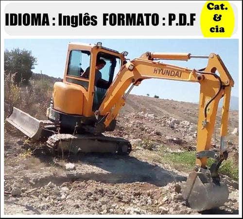 Catalogo De Pecas Escavadeira Hyundai - R36n- 7 - (ingles)