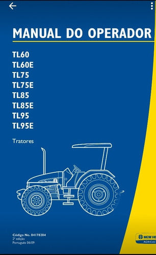 Manual Do Operador New Holland Linha Tl