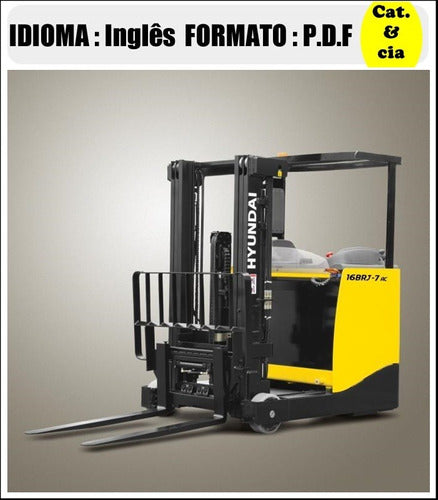 Catalogo De Pecas Empilhadeira Hyundai - 14-16brj-7 - (ingle