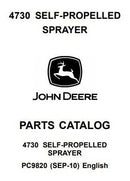 Catálogo De Peças Pulverizador John Deere 4730 (english)