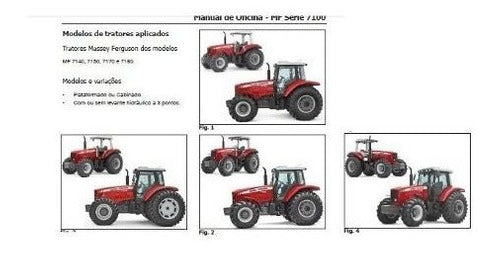 Manual De Serviço Trator Massey 7140, 7150, 7170 E 7180