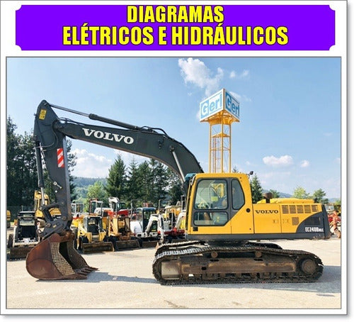 Diagramas Eletricos E Hidraulicos Volvo Ec240b Nlc
