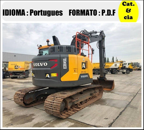 Catalogo De Pecas Escavadeiras Volvo - Ecr145e L - Pt-br