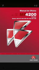 Manual Operador Massey Ferguson Linha 200 Ano 94
