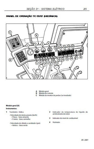 Manual De Serviços New Holland Tc 55 / Tc 57 / Tc 59.