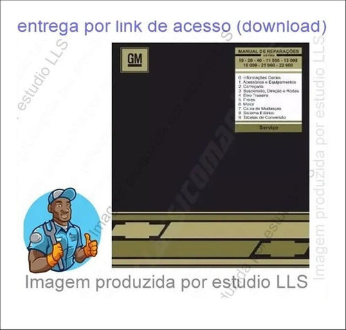 Manual Reparações Mecânica Serviço Chevrolet Séries 10