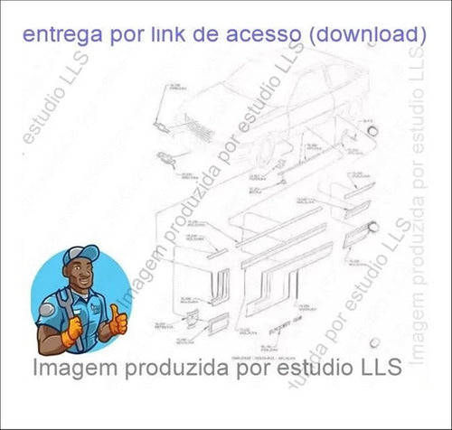 Catálogo Peças Gm Chevrolet Kadett 1989 - 1990