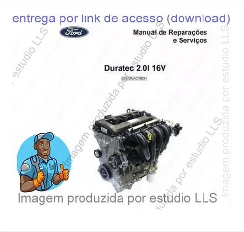 Manual Reparação Serviço Ford Duratec 2.0 16v 2009 - 2012
