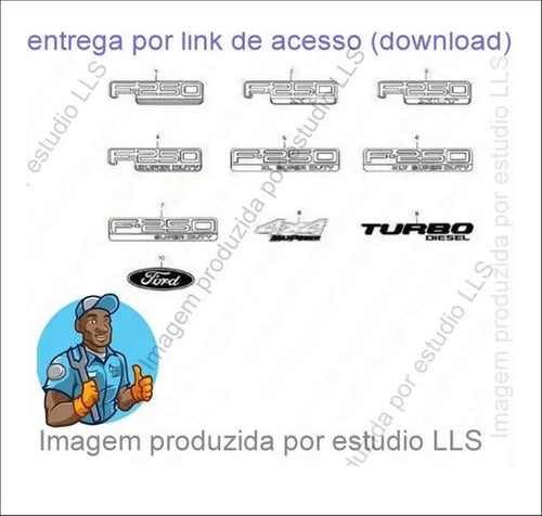 Catálogo Peças Ford F250 Todas 1998 - 2012