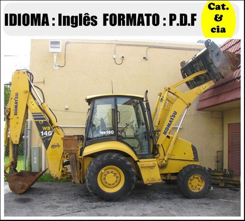 Catalogo De Pecas Retroescavadeiras Komatsu - Wb140-2