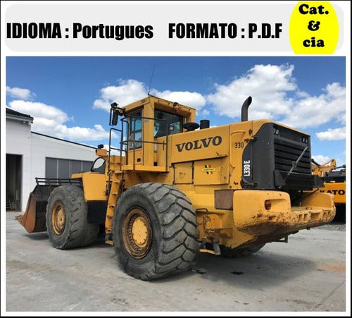 Catalogo De Pecas Pa Carregadeira Volvo - L330e - (em Portug