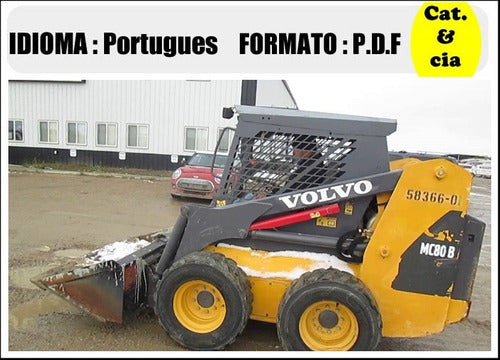 Catalogo De Pecas Minicarregadeiras Volvo - Mc80b - Pt-br