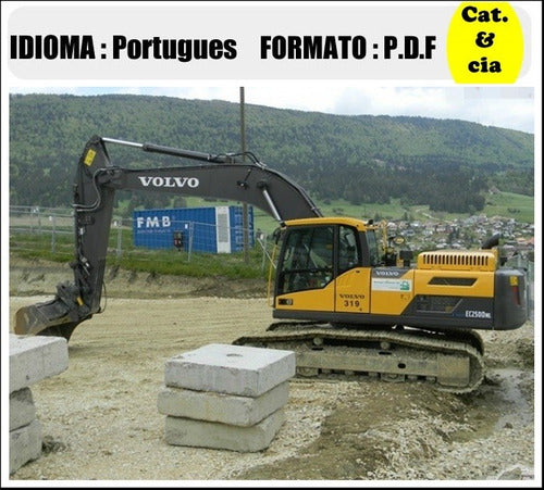 Catalogo De Pecas Escavadeiras Volvo - Ec250d Nl - Pt-br