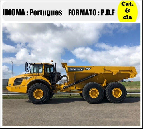 Catalogo De Pecas Caminhoes Articulados Volvo - A40f  - (em