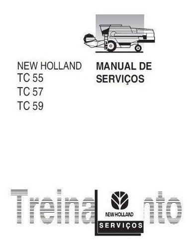 Manual Serviço + Catalogo Colheitadeiras New Hol Tc55,57,59
