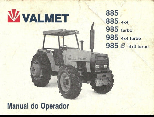 Valmet 985.  Desenho, Trator, Manualidades